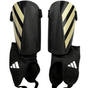 Adidas Football Soccer Shin Guards Tiro SG MTC IP3997 Size Small Black/Gold‎ NEW